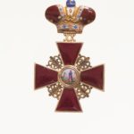 Знак ордена Святой Анны II степени «с короной»