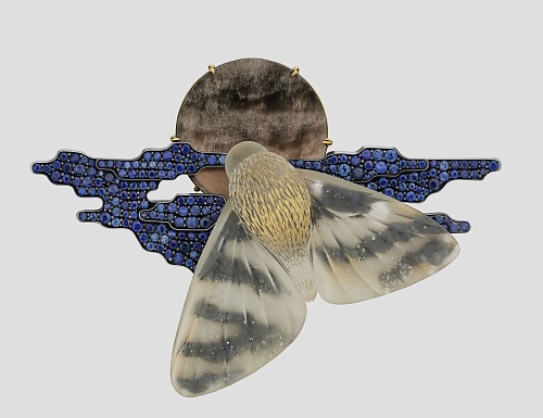 Мастер-класс «Мотылёк-брошь»